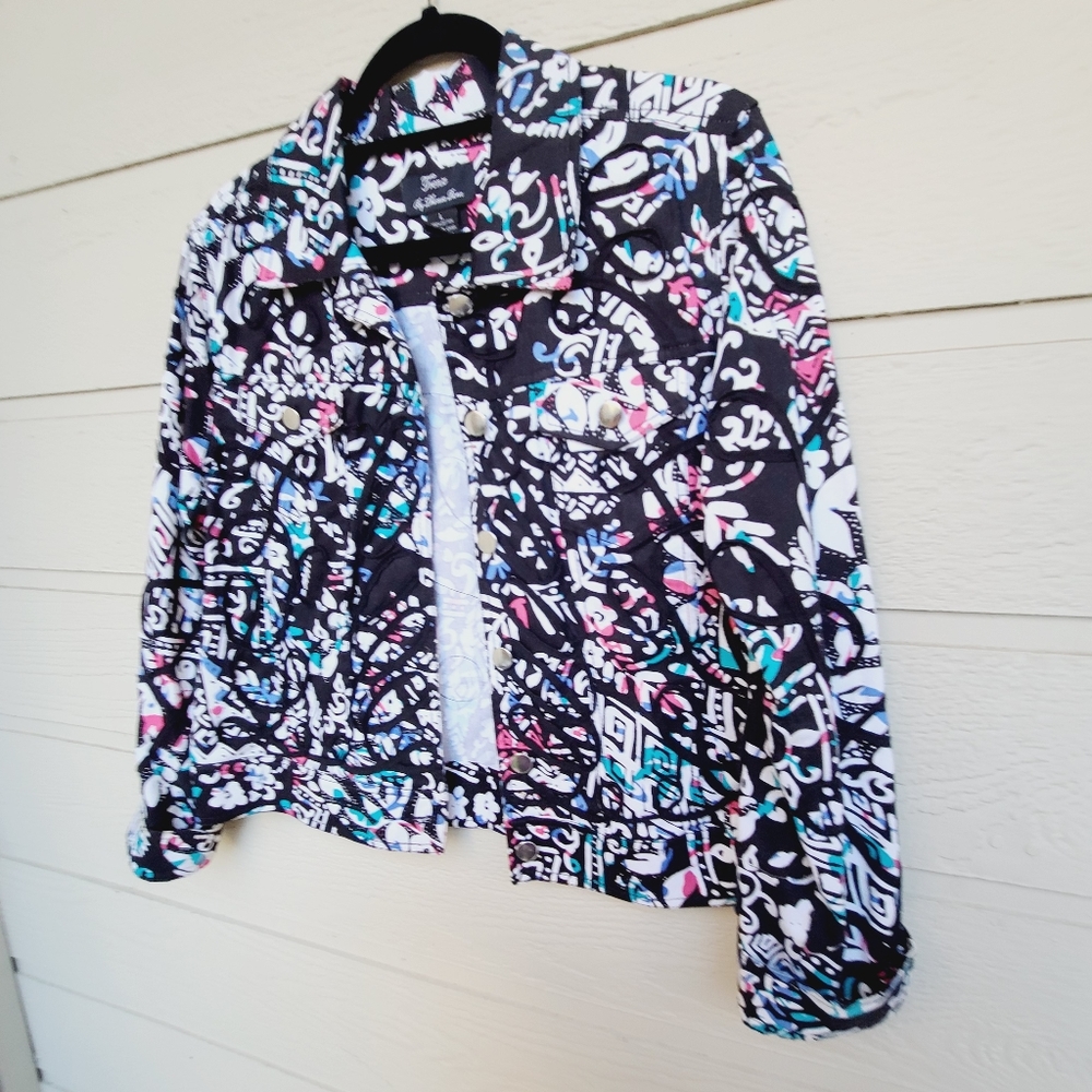 Trenz by Theresa Renz Multicolor blazer jacket L